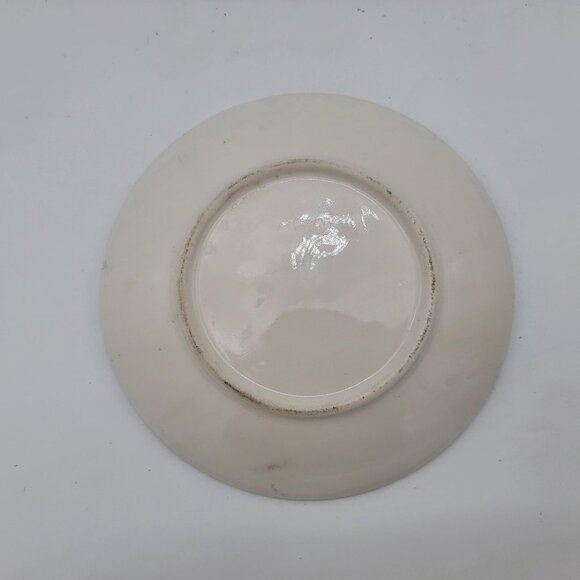 Pair of Blue Calico Teacup and Saucers - Picture 9 of 9